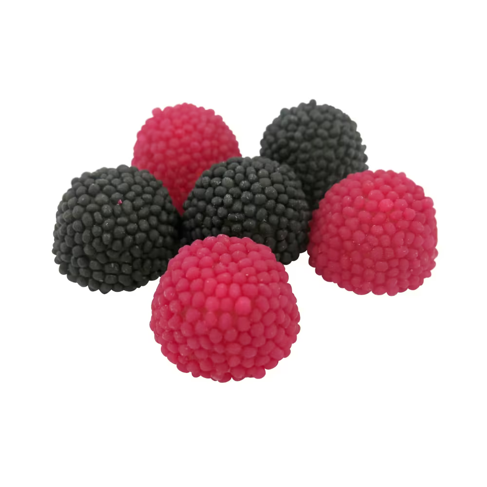 CDD Black and Raspberry berries bulk Bag 1kg