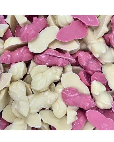 CDD Pink and White Mice Bulk Bag 1kg