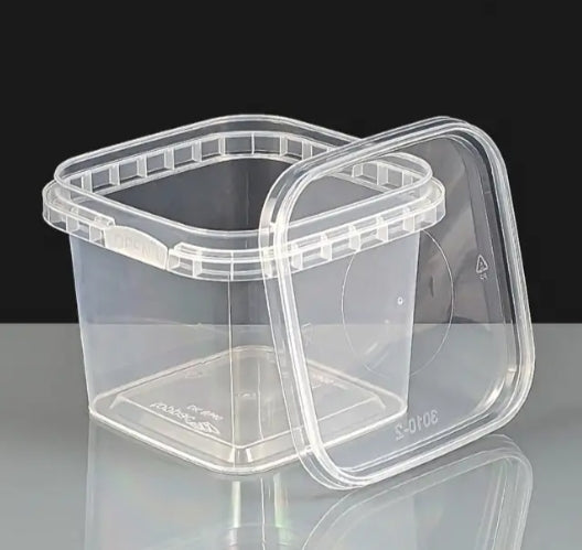 Small Tamper Proof Pots 90mm x 63mm pack of 50